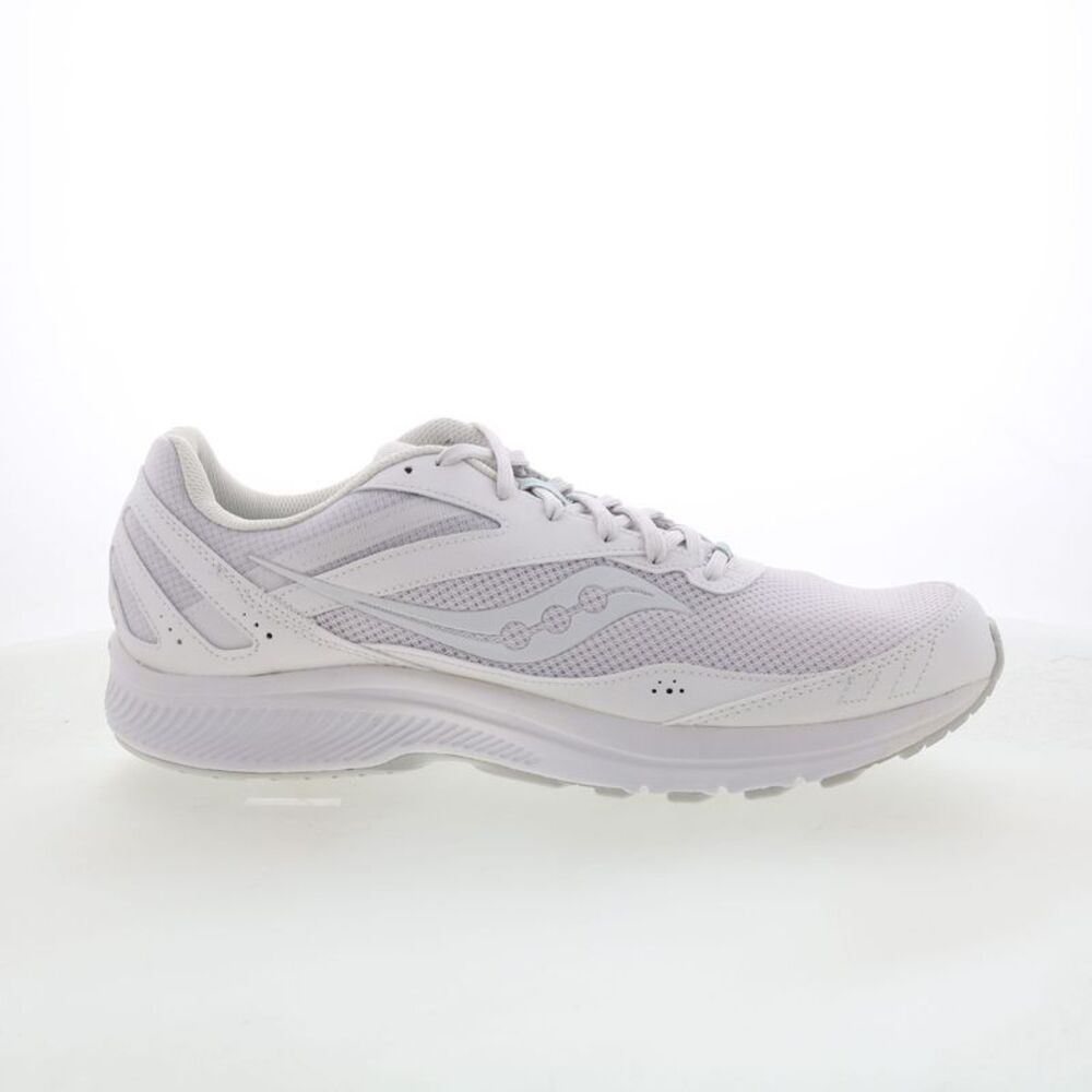 Saucony Mens Cohesion 15 Plush White Shoes (NWT)